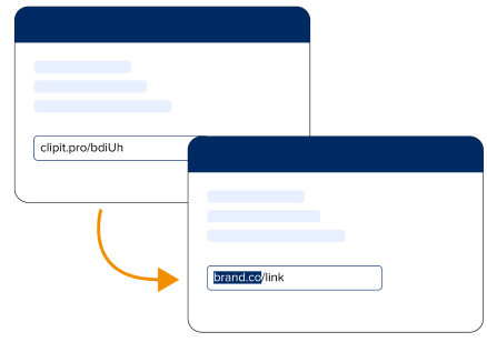 Clipit URL shortening tool | Shorten your links for long term value